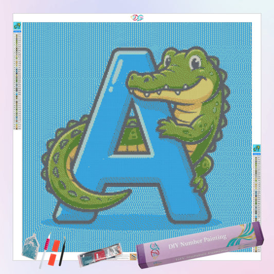 a-for-alligator-diamond-painting-art-kit