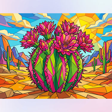 abstract-cactus-diamond-painting-kit-diamond-painting-art-kit