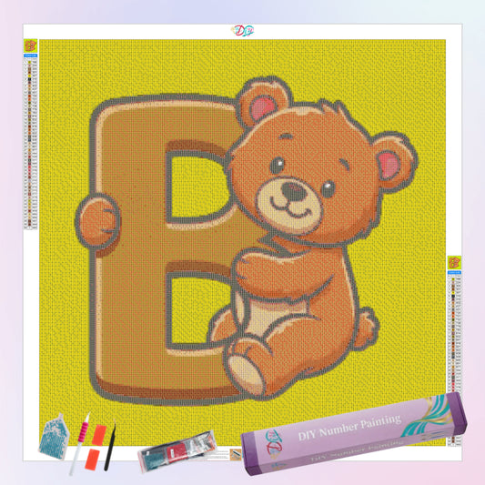 b-for-bear-diamond-painting-art-kit