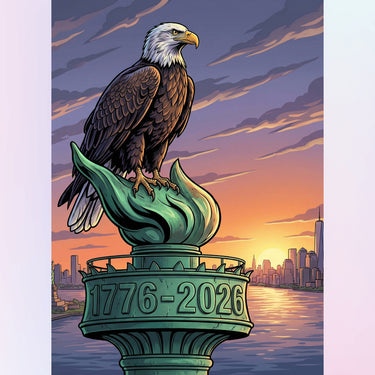 bald-egale-at-sunset-diamond-painting-kit-diamond-painting-art-kit