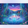 beautiful-swan-lake-diamond-painting-kit-diamond-painting-art-kit