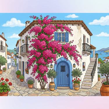 bougainvillea-wall-diamond-painting-kit-diamond-painting-art-kit