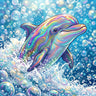 bubbles-dolphin-diamond-painting-kit