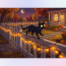 cat-on-a-halloween-fence-diamond-painting-kit