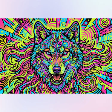 colored-wolf-diamond-painting-kit