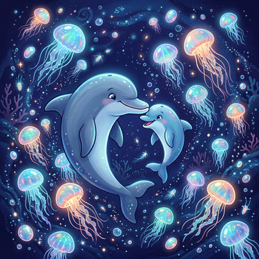 dolphin-and-glowing-jellyfish-diamond-painting-kit