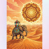 elephant-trekking-in-golden-desert-diamond-painting-kit