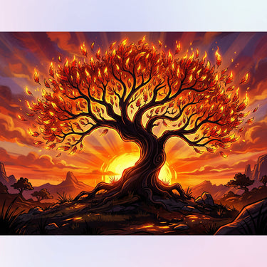 flaming-phoenix-tree-diamond-painting-kit