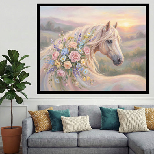 floral-horse-paint-by-numbers-kit