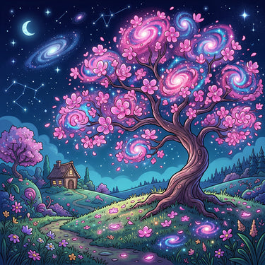 galaxy-cherry-blossom-diamond-painting-kit-diamond-painting-art-kit