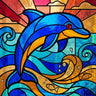 geometric-dolphin-diamond-painting-kit