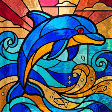 geometric-dolphin-diamond-painting-kit