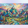 geometric-mountain-diamond-painting-kit-diamond-painting-art-kit