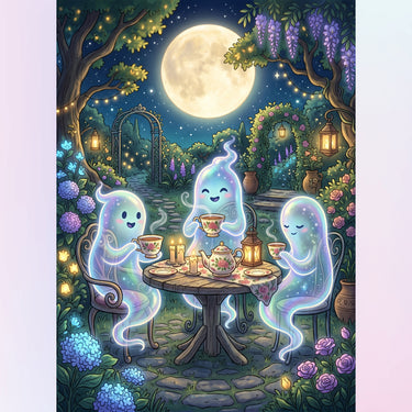 ghost-tea-party-diamond-painting-kit