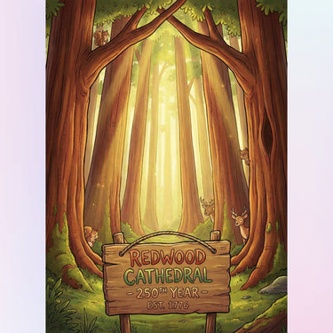 giant-sequoia trees-diamond-painting-kit-diamond-painting-art-kit
