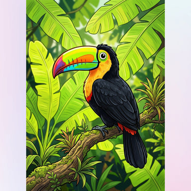 keel-billed-toucan-diamond-painting-kit
