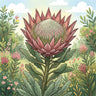 king-protea-diamond-painting-kit-diamond-painting-art-kit