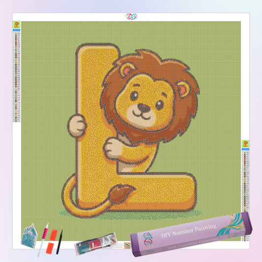 l-for-lion-diamond-painting-art-kit
