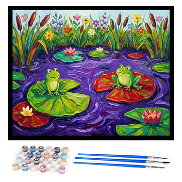 lily-pond-paint-by-numbers-kit
