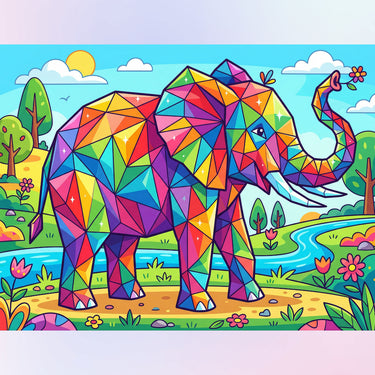 rainbow-elephant-diamond-painting-kit