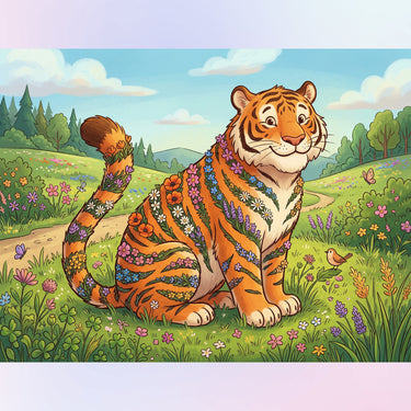 shy-tiger-dressed-with-flowers-diamond-painting-kit