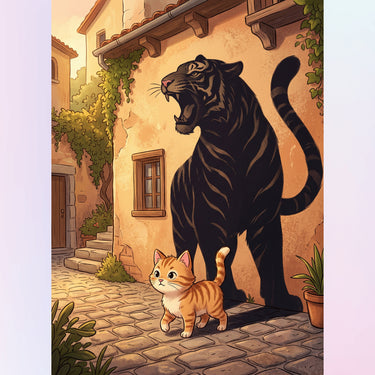 small-cat-giant-tiger-heart-diamond-painting-kit