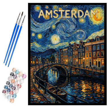 starry-night-amsterdam-paint-by-numbers-kit