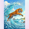 tiger-leap-as-blue-wave-diamond-painting-kit