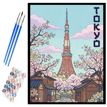 tokyo-tower-paint-by-numbers-kit