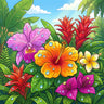 tropical-flowers-diamond-painting-kit-diamond-painting-art-kit