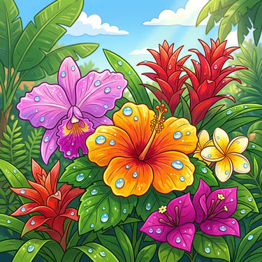 tropical-flowers-diamond-painting-kit-diamond-painting-art-kit