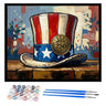 uncle-sam’s-hat-paint-by-numbers-kit