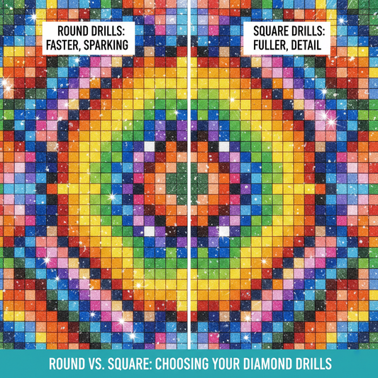 Round vs. Square: Unpacking the Great Diamond Drill Debate for Your Next Masterpiece