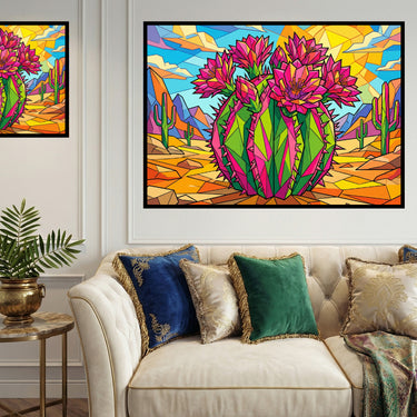 abstract-cactus-diamond-painting-kit-diamond-painting-art-kit
