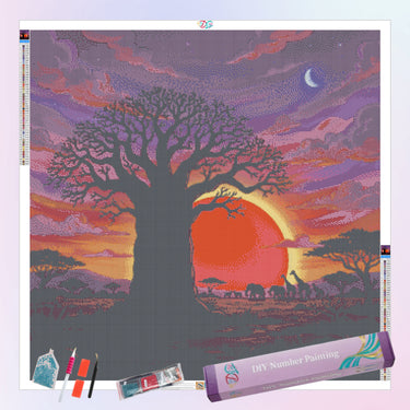 african-baobab-diamond-painting-kit