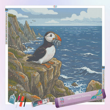 altantic-puffin-diamond-painting-kit