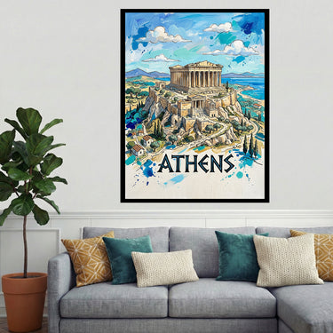 athens-greece-paint-by-numbers-kit