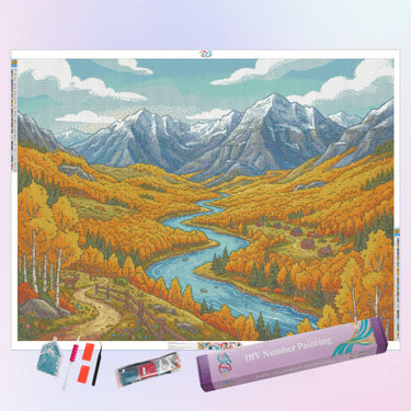autumn-gold-valley-diamond-painting-kit-diamond-painting-art-kit