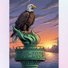 bald-egale-at-sunset-diamond-painting-kit-diamond-painting-art-kit