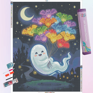 bats-balloon-ghost-diamond-painting-kit