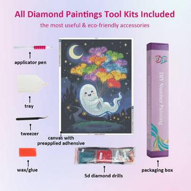 bats-balloon-ghost-diamond-painting-kit