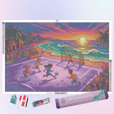 beach-soccer-diamond-painting-kit
