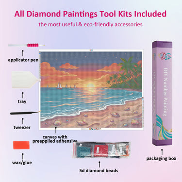 beach-sunset-diamond-painting-kit