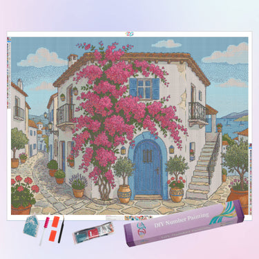 bougainvillea-wall-diamond-painting-kit-diamond-painting-art-kit