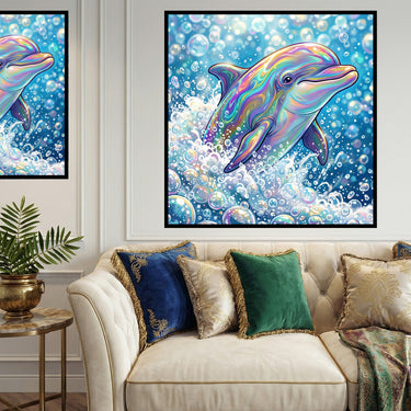 bubbles-dolphin-diamond-painting-kit