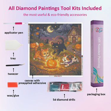 cats-playing-at-halloween-diamond-painting-kit