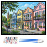 charleston-rainbow-row-paint-by-numbers-kit