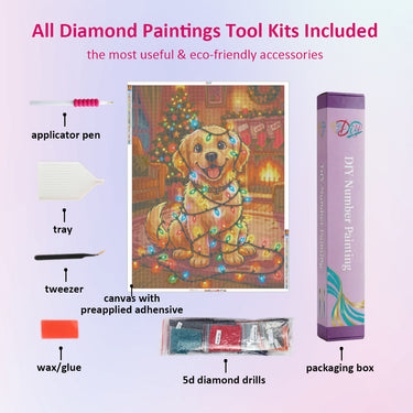 christmas-golden-retriever-diamond-painting-kit