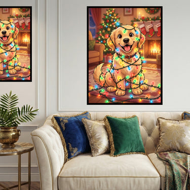 christmas-golden-retriever-diamond-painting-kit