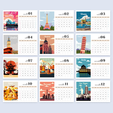 city-paint-by-numbers-calendar-2027